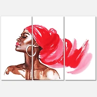 Designart - Portrait of African American Woman IX