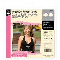 Dritz Molded Gel-Filled Bra Cups, A/B
