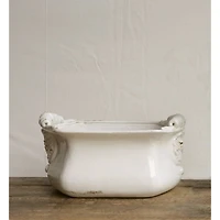 Hello Honey® 16" White Terracotta Cache Pot