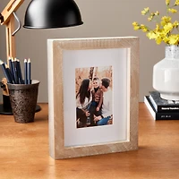 Expressions™ 4" x 6" Rustic Wooden Frame with Mat by Studio Décor®