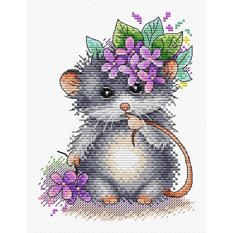 MP Studia Mouse Cross Stitch Kit