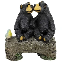 Design Toscano 13" Best Bear Buddies Garden Statue