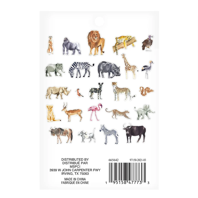 Safari Die Cut Stickers by Recollections™