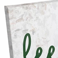 Feeling Lucky Four Leaf Clover Canvas 12" x 18" Canvas Wall Art