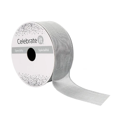 12 Pack: 1.5" x 15yd. Satin Metallic Wired Ribbon by Celebrate It® Specialty