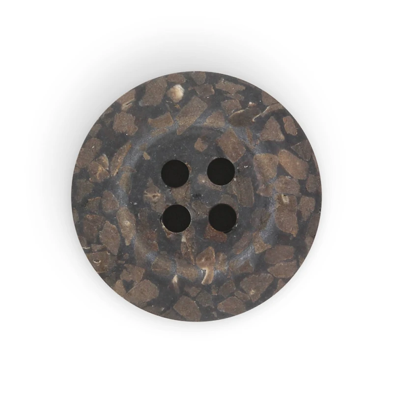 Dritz® 18mm Brown Recycled Coconut Round Buttons, 6ct.