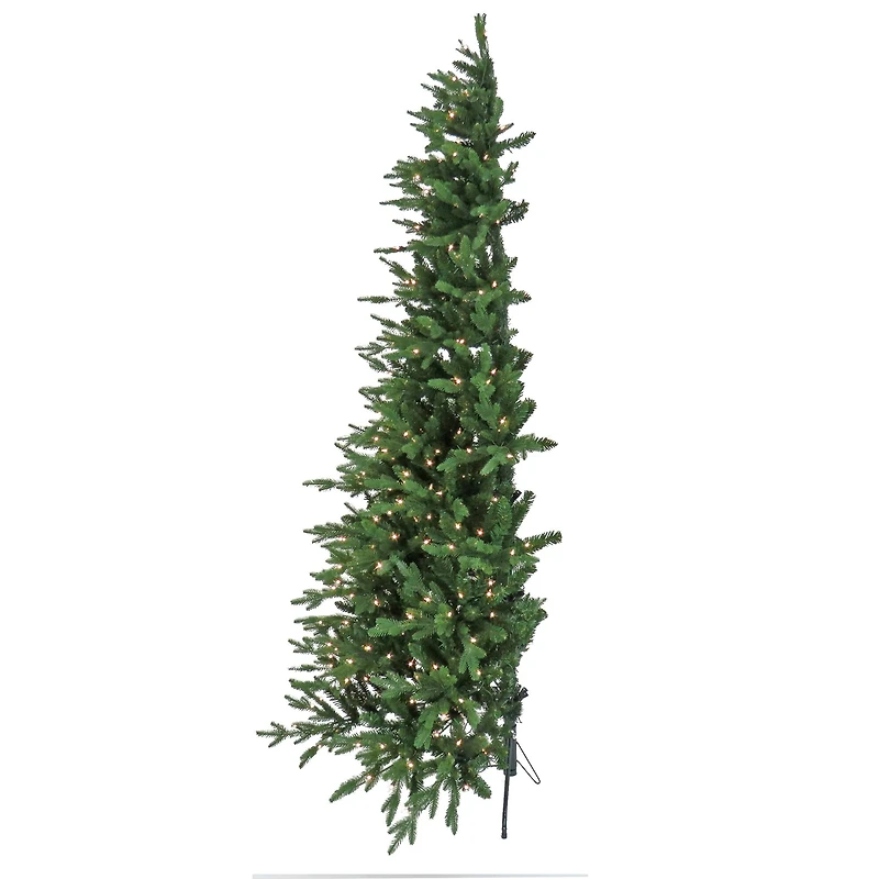7.5ft. Pre-lit Artificial Feel Real® Merryweather Fir Hinged Tree, Clear Lights