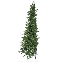 7.5ft. Pre-lit Artificial Feel Real® Merryweather Fir Hinged Tree, Clear Lights