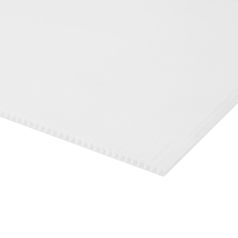 15 Pack: 20" x 30" White Plastic Corrugated Board by Creatology™