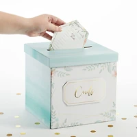 Kate Aspen® Geometric Floral Card Box