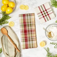 DII® Give Thanks Plaid Dishtowel Set