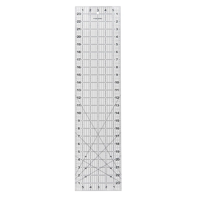 Fiskars® Acrylic Ruler, 6" x 24"