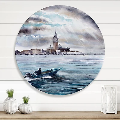 Designart - Storm Over Venice In Italy