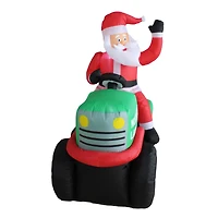 5ft. Inflatable North Pole Lawn Care Santa
