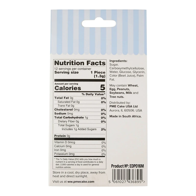 PME Cake Sweet Street® Rose Icing Decorations