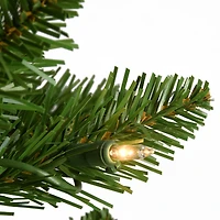 7.5ft. Pre-Lit Peyton Spruce Artificial Christmas Tree, Clear Lights