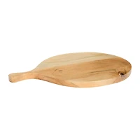 Hello Honey® 13.75" Round Acacia Wood Cheese/Cutting Board with Handle