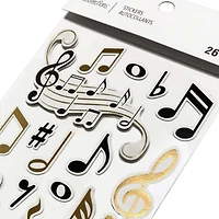 Music Dimensional Stickers by Recollections™