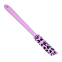 Mini Pink Skull Leopard Print Silicone Jar Spatula by Makery™
