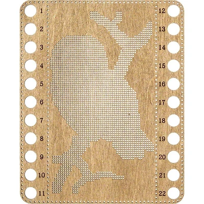 Wonderland Crafts Owl Numbered Embroidery Thread Organizer