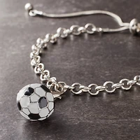 12 Pack: 3D Soccer Charm by Bead Landing™
