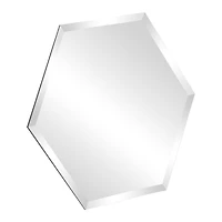5.75" Beveled Hexagon Mirror by Make Market®
