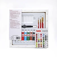 11" x 11" Santa & Woodland Critters Canvas Painting Kit by Artist's Loft™