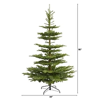 7.5ft. Unlit Layered Washington Spruce Artificial Christmas Tree