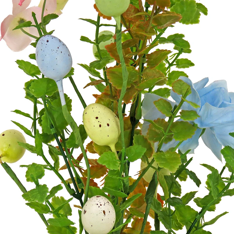 24" Egg Decorated Easter Tree Accent