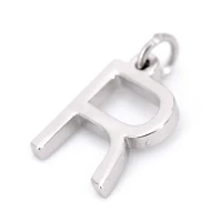 Sterling Silver Alphabet Charm by Bead Landing