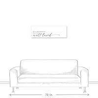 Life Well Lived 36" x 12" Canvas Wall Art