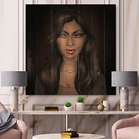 Designart - Portrait of African American Woman IV