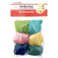 Colonial Paint Box Wools Misty Morning Roving Set