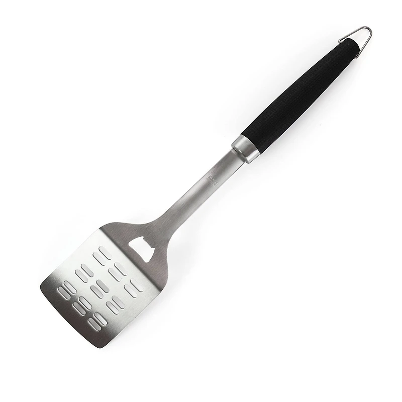 Gibson Home® Silver & Black Sawyer 3 Piece Stainless Steel BBQ Tool Set