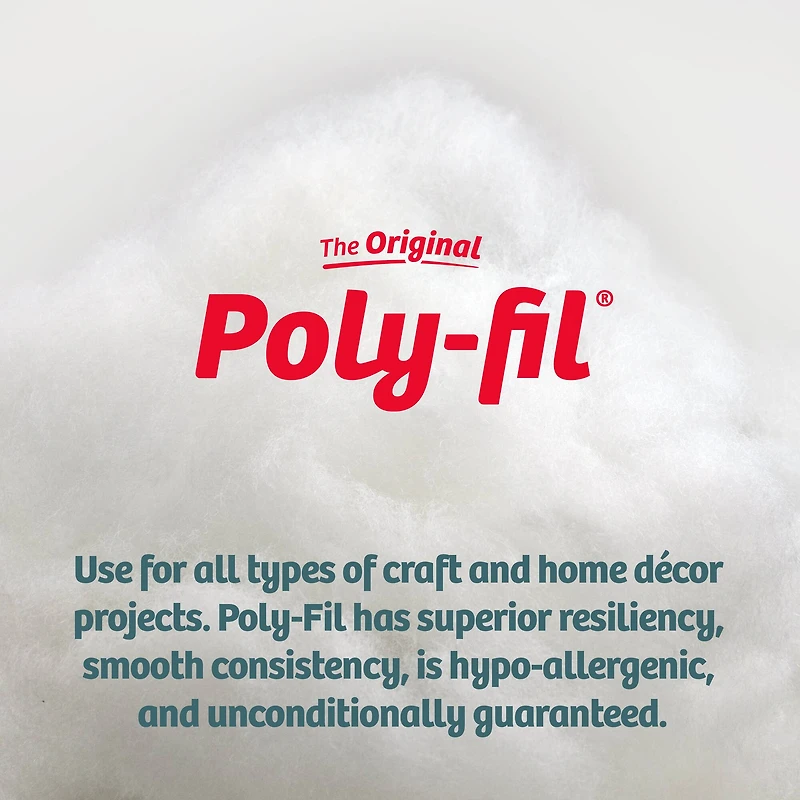The Original Poly-Fil® Premium Polyester Fiber Fill Box, 20lb.