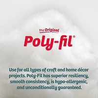 The Original Poly-Fil® Premium Polyester Fiber Fill Box, 20lb.