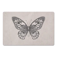 Butterfly Ink 18" x 27" Floor Mat