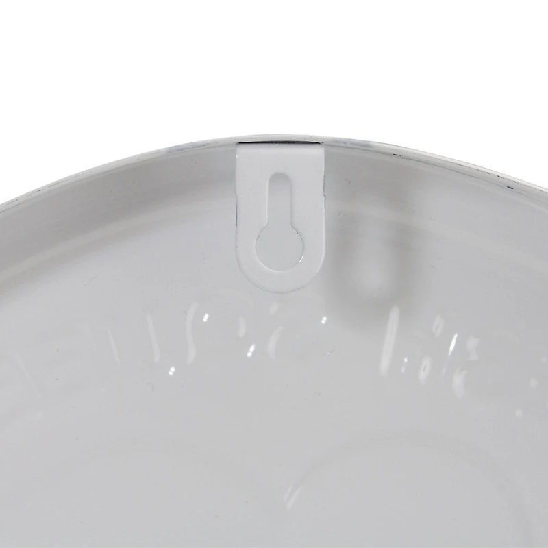 15.25" Yellow & Blue Metal Fresh Squeezed Lemonade Sign Spring Wall Décor