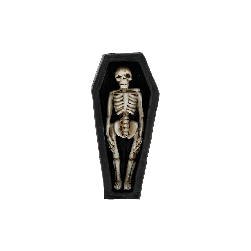 Mini Skeleton in Coffin Decoration by Ashland®