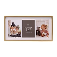 Expressions™ 3 Opening 5" x 7" Gold Sydney Collage Frame by Studio Décor®