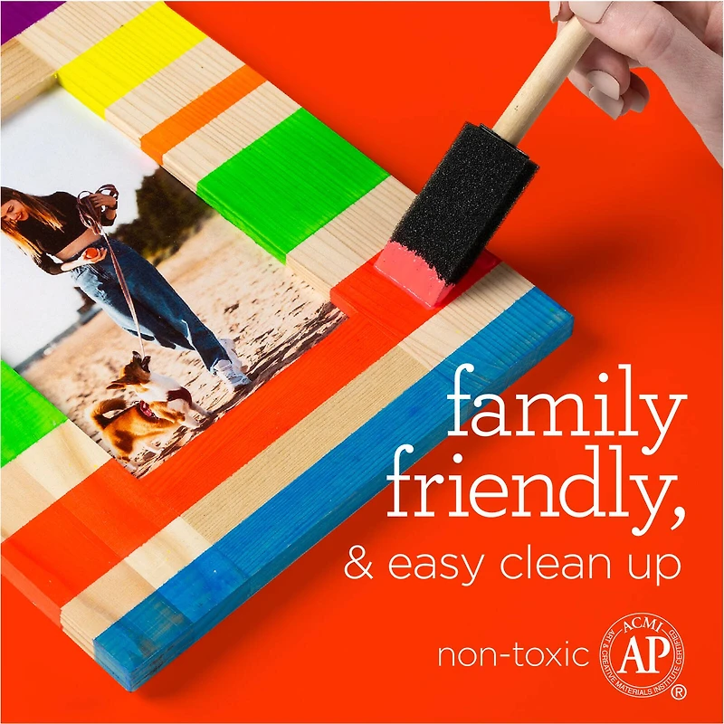 Apple Barrel® Acrylic Neon Paints & Mod Podge 13 Piece Set