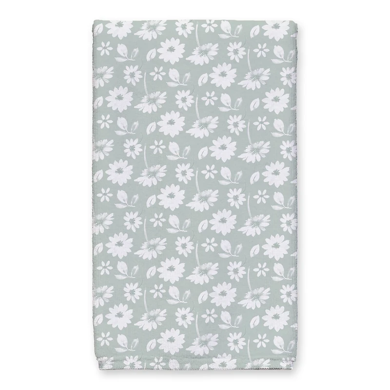 Mint Flower Market Tea Towel Set