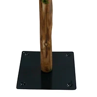 4ft., 5ft., & 6ft. Pre-Lit Slim Alpine Artificial Christmas Tree Set, Clear Lights