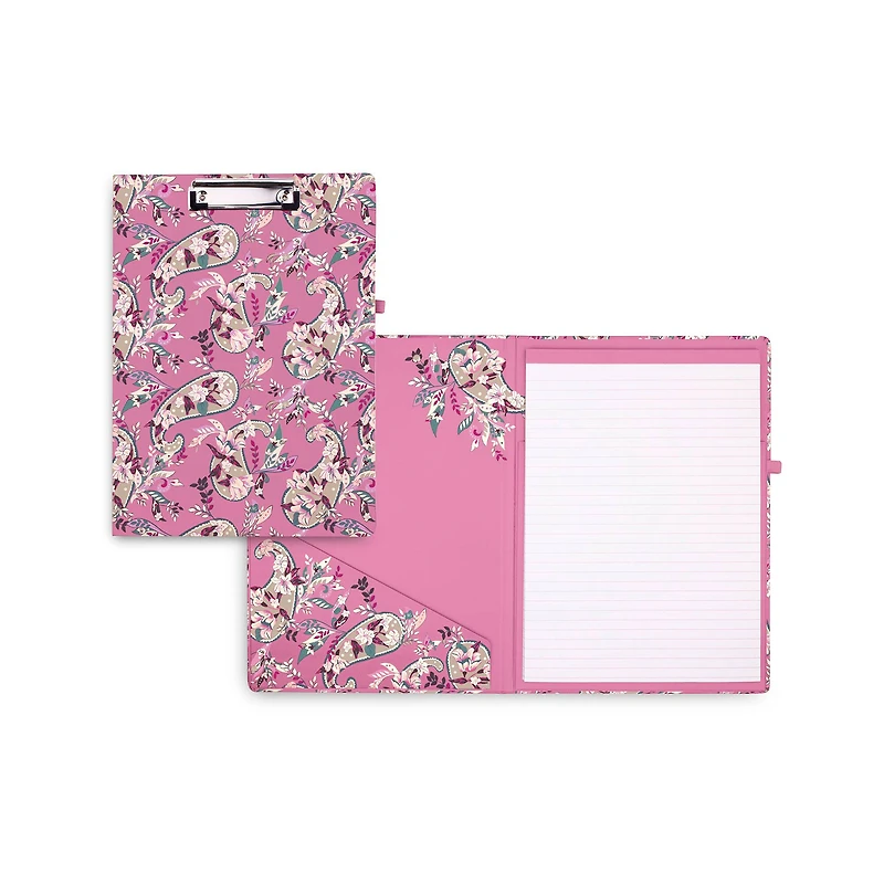 Vera Bradley® Pink Botanical Paisley Clipboard Folio
