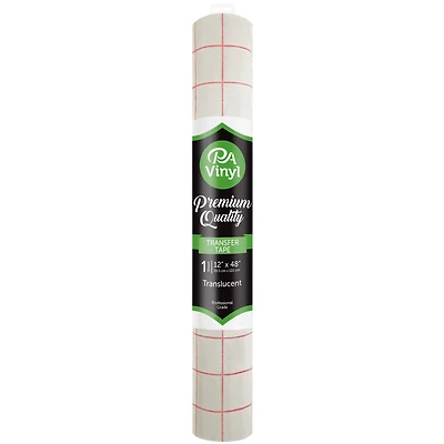 PA Vinyl 12" x 48" Removable Translucent Transfer Adhesive Tape