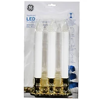 StayBright® 9.75" Flickering LED Window Candles, 6ct.