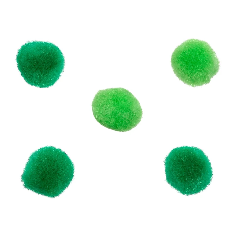 Green Pom Poms by Creatology