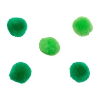 Green Pom Poms by Creatology