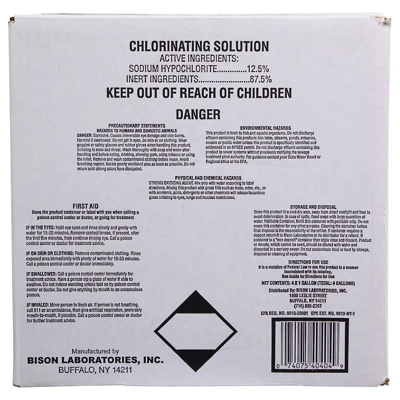 Pool Central 4 Piece Crystal-Aqua Swimming Pool Opening Kit