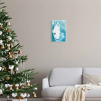 Stupell Industries Just Chillin Funny Winter Yeti Wall Plaque Art